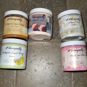 Team petty polish and whipped soap lot new